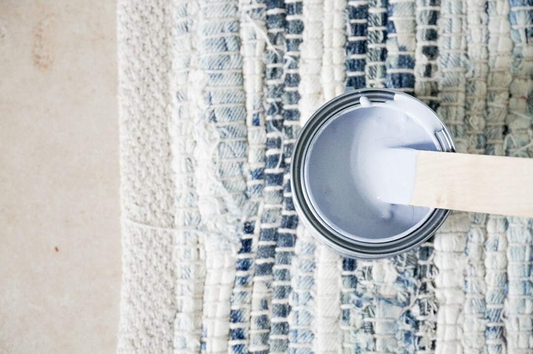 removing stain from rug