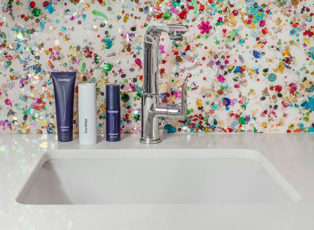sparkling clean bathroom